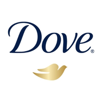 Dove logo representing purity, care, and natural beauty.