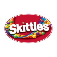 Skittles candy representing the Jester archetype of humour, play, and colour